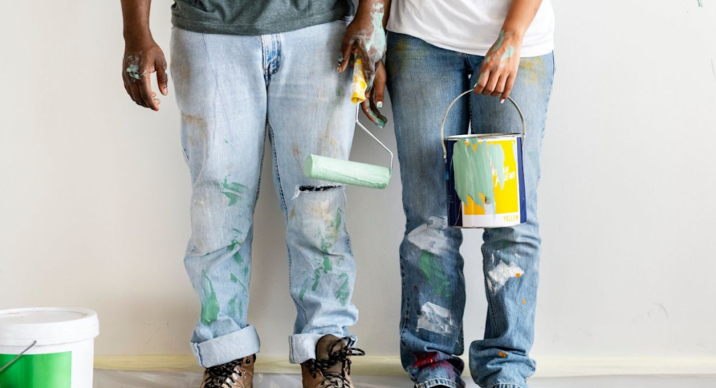 how to get paint out of clothes