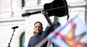 No Kings protests draw large crowds to rally against Donald Trump