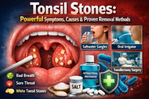 Tonsil Stones: Powerful Symptoms, Causes & Proven Removal Methods