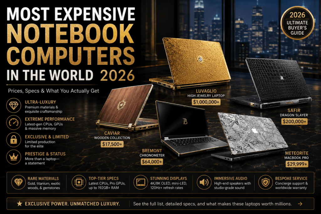 most expensive notebook computers