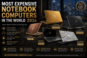 Most Expensive Notebook Computers in the World 2026: Prices, Specs & What You Actually Get