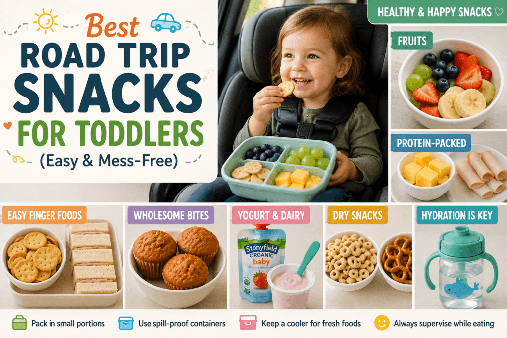 road trip snacks for toddlers