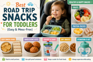 road trip snacks for toddlers