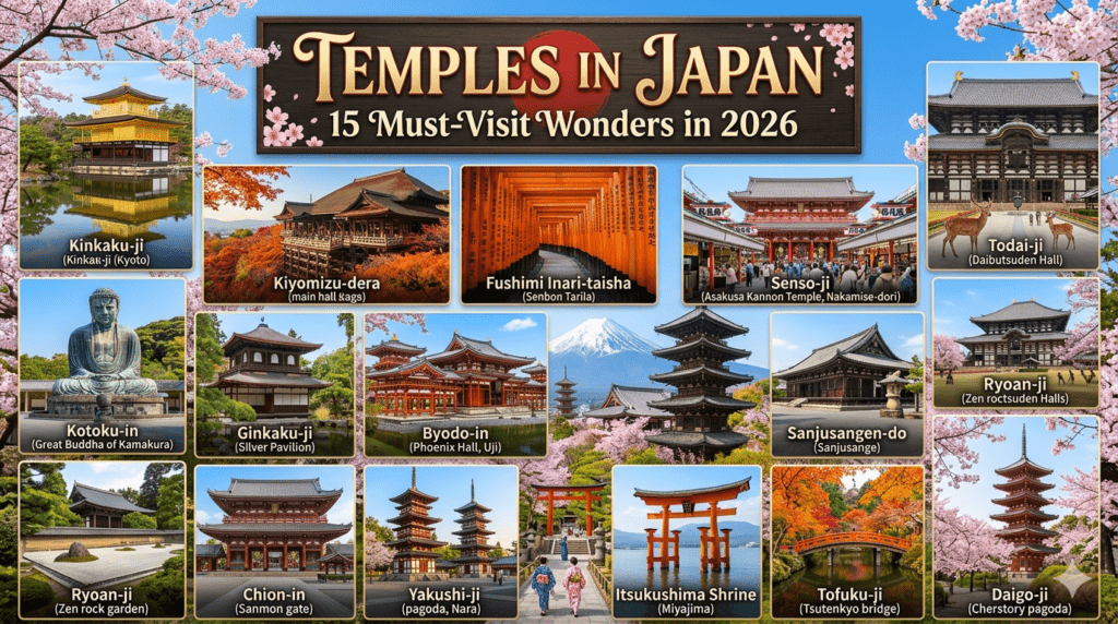 temples in japan