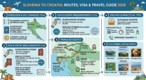 Slovenia to Croatia: Ultimate Travel Guide 2026 Routes, Visa & Essential Tips
