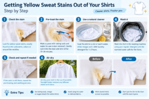 How to Remove Sweat Stains: Easy Home Fixes for 2026