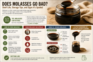 Does Molasses Go Bad? Shelf Life, Storage Tips, and Signs It’s Spoiled